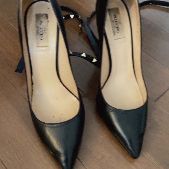 Valentino Rockstud ankle strap. Gently used. - Picture 2 of 15